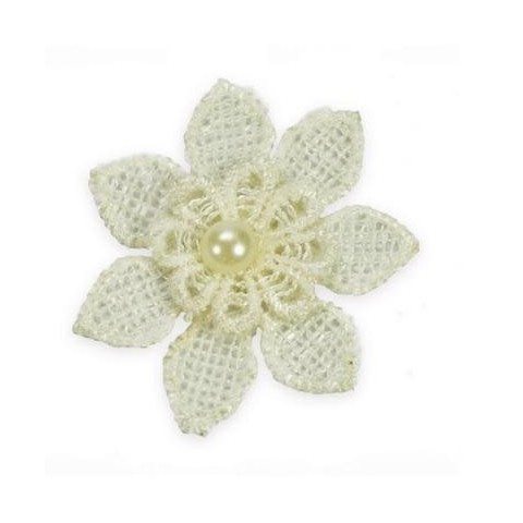 APPLICAZIONE FIORE MACRAME